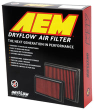 Load image into Gallery viewer, AEM Induction 15-17 Nissan NP300 2.3L DryFlow Air Filter 28-30059