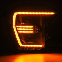 Load image into Gallery viewer, AlphaRex 21-22 Ford F150 PRO-Series Projector headlights Black w/Activ Light/Seq Signal 880293 *Discontinued