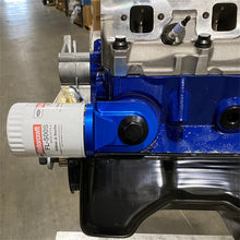 Load image into Gallery viewer, Ford Racing Push Rod V8 90 Degree Billet Oil Filter Adapter M-6880-B50