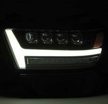 Load image into Gallery viewer, AlphaRex 19-20 Ram 1500HD NOVA LED Proj Headlights Plank Style Gloss Blk w/Activ Lght/Seq Signal/DRL 880516 *Discontinued
