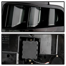 Load image into Gallery viewer, Spyder 10-12 Ford Mustang Light Bar Seq Turn Signal LED Tail Lights - Smoke ALT-YD-FM10-LED-SM 5085115