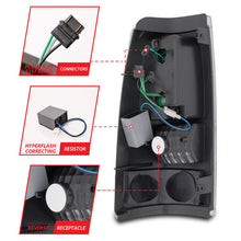Load image into Gallery viewer, Anzo 1999-2007 Chevrolet Silverado 1500 LED Taillights Red/Clear