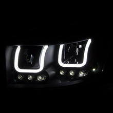 Load image into Gallery viewer, Anzo 2006-2008 Dodge Ram 1500 Projector Headlights w/ U-Bar Black
