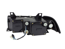 Load image into Gallery viewer, Anzo 1992-1998 BMW 3 Series E36 Projector Headlights w/ Halo Black G2 1 pc