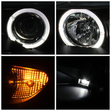 Load image into Gallery viewer, Spyder BMW E46 3-Series 04-06 2 DR Projector Halogen Model- LED Halo Blk PRO-YD-BMWE4604-2DR-HL-BK 5077141