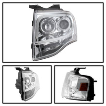 Load image into Gallery viewer, Spyder Ford Expedition 07-13 Projector Headlights Light Tube DRL Chrm PRO-YD-FE07-LTDRL-C 5079510