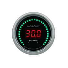 Load image into Gallery viewer, Autometer 52.4mm Black Switchable 0-1600 PSI / 0-110 BAR Vacuum/Boost Sport-Comp Elite Digital Gauge 6758-SC