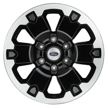 Load image into Gallery viewer, Ford Racing 19-21 Ranger 18x8in 4 Wheel Kit w/TPMS - Gloss Black w/ Machined Face M-1007K-DC18X8BMF