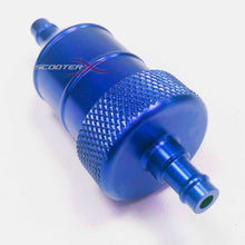 Load image into Gallery viewer, Aluminum Inline Fuel Filter 1/4" Flanges