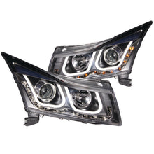 Load image into Gallery viewer, Anzo 2011-2015 Chevrolet Cruze Projector Headlights w/ U-Bar Black
