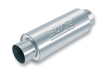 Load image into Gallery viewer, Borla 3.5in Tubing x 6.25in Diameter x 24in Length Multi-Core Center/Center Round Racing Muffler 400261