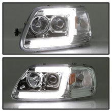 Load image into Gallery viewer, Spyder 97-03 Ford F-150 (After 6/1997) V2 Proj Headlights DRL LED - Chrm (PRO-YD-FF15097V2-LB-C) 5084644