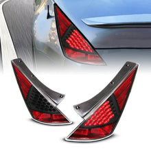 Load image into Gallery viewer, Anzo 2003-2005 Nissan 350Z LED Tail lights Black