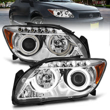 Load image into Gallery viewer, Anzo 2005-2010 Scion Tc Projector Headlights w/ Halo Chrome (CCFL)