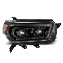 Load image into Gallery viewer, AlphaRex 10-13 Toyota 4Runner LUXX LED Proj Headlights Plank Style Alpha Black w/Seq Signal/DRL 880756 *Discontinued