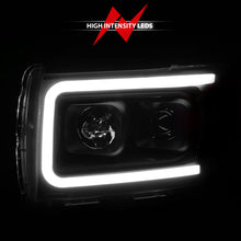 Load image into Gallery viewer, Anzo GMC Canyon 15-18 Projector Plank Style Headlight Black W/ Amber