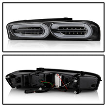Load image into Gallery viewer, Spyder Chevy Camaro 16-18 Halogen LED Tail Lights Black ALT-YD-CCAM16HAL-SEQ-BK 5087218