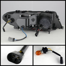 Load image into Gallery viewer, Spyder BMW E46 3-Series 04-06 2 DR Projector Halogen Model- LED Halo Blk PRO-YD-BMWE4604-2DR-HL-BK 5077141