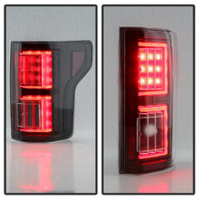 Load image into Gallery viewer, Spyder Ford F150 18-19 - Light Bar LED Tail Lights - All Black ALT-YD-FF15018-LED-BKV2 5085955