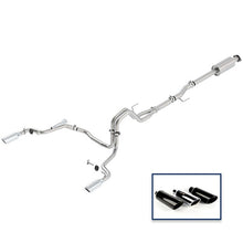Load image into Gallery viewer, Ford Racing 15-18 F-150 5.0L Cat-Back Extreme Exhaust System Rear Exit w/ Chrome Tips M-5200-F1550DECA