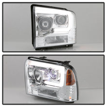 Load image into Gallery viewer, Spyder Platinum Ford F250/350/450 05-07 High-Power LED Module Proj. Headlights-Chrome (PRO-YD-FS05V2 5087904
