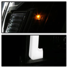 Load image into Gallery viewer, Spyder 04-15 Nissan Titan / 04-07 Nissan Armada V2 Projector Headlights - Black PRO-YD-NTI04-DRL-BK 5085504