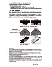 Load image into Gallery viewer, Cometic Gasket Cometic Pontiac 400/428/455 V8 .080in MLS Cylinder Head Gasket - 4.380in Bore C5846-080