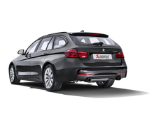 Load image into Gallery viewer, Akrapovic 16-17 BMW 340i (F30 F31) Evolution Line Cat Back (SS) w/ Carbon Tips (Req. Link Pipe) MTP-BM/SS/2H