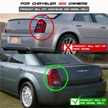 Load image into Gallery viewer, Spyder Chrysler 300 05-07 V2 Light Bar LED Tail Lights - Red Clear ALT-YD-CHR305V2-LED-RC 5083333
