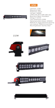 Load image into Gallery viewer, 22 inch Remote Controlled LED Light Bar CA Legal