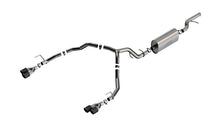 Load image into Gallery viewer, Borla 21-22 Chevrolet Tahoe 5.3L V8 2/4WD 4DR 3in/2.75in Touring Cat-Back Exhaust -Carbon Fiber Tips 140856CF