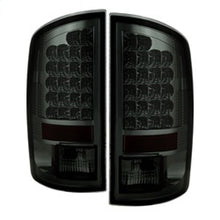 Load image into Gallery viewer, Spyder Dodge Ram 02-06 1500/Ram 2500/3500 03-06 LED Style Tail Lights Smoke ALT-YD-DRAM02-LED-SM 5002594