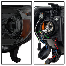 Load image into Gallery viewer, Spyder Toyota Tacoma 12-16 Projector Headlights Light Bar DRL Smoke PRO-YD-TT12-LBDRL-SM 5081728
