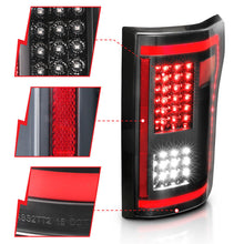Load image into Gallery viewer, ANZO 15-17 Ford F-150 LED Taillights Black w/ Sequential 311293