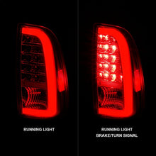 Load image into Gallery viewer, ANZO 00-06 Toyota Tundra LED Taillights w/ Light Bar Chrome Housing Clear Lens 311413