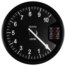 Load image into Gallery viewer, Autometer Stack Clubman Tachometer 80mm 0-10K RPM - Black ST200-010