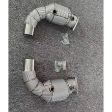 Load image into Gallery viewer, High Flow Catted 200 Cell Downpipes for Porsche 911 997.1 Turbo 3.6T