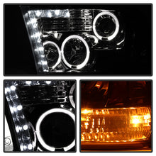 Load image into Gallery viewer, Spyder Dodge Ram 1500 09-14 10-14 Projector Headlights Halogen- LED Halo LED- Smke PRO-YD-DR09-HL-SM 5010056