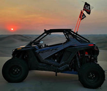 Load image into Gallery viewer, PAIR of 50 Cal Spiral LED Lighted Whips with Bluetooth App Control