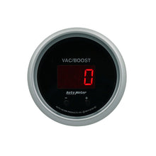 Load image into Gallery viewer, Autometer 52.4mm Black Switchable 0-1600 PSI / 0-110 BAR Vacuum/Boost Sport-Comp Elite Digital Gauge 6758-SC