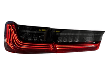 Load image into Gallery viewer, BMW 3 Series G20 G28 Red and Smoked CSL Style Laser Tail Lights (2019-2024)