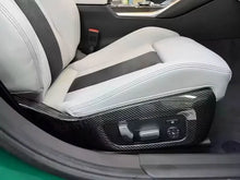 Load image into Gallery viewer, BMW 3 Series G80 M3 G82 M4 Carbon Fiber Side Seat Trim Frame Panel Cover Bezel (2019+)