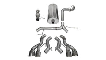 Load image into Gallery viewer, Corsa Performance 12-13 Cadillac Escalade DUB 6.2L V8 Polished Sport Cat-Back Exhaust