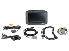 Load image into Gallery viewer, AEM CD-7LG Carbon Logging Flush Digital Dash Display w/ Internal 20Hz GPS &amp; Antenna 30-5703F