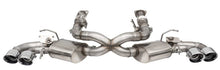 Load image into Gallery viewer, Corsa 2020 Corvette C8 3in Valved Cat-Back 4.5in Pol Quad Tips - Fits Factory Perf Exhaust w/ AFM 21100