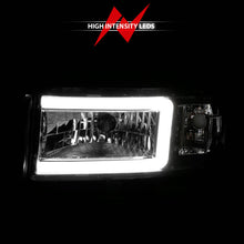 Load image into Gallery viewer, ANZO 94-02 Dodge RAM Crystal Headlight - w/ Light Bar Chrome Housing 111555
