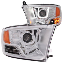 Load image into Gallery viewer, Anzo 2009-2016 Dodge Ram 1500 Projector Headlights w/ U-Bar Chrome