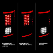 Load image into Gallery viewer, ANZO 15-17 Ford F-150 LED Taillights Black w/ Sequential 311293
