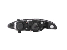 Load image into Gallery viewer, Anzo 1997-1999 Mitsubishi Eclipse Projector Headlights w/ Halo Black G2