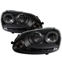 Load image into Gallery viewer, Spyder Volkswagen GTI 06-09/Jetta 06-09 Halogen Model Only - LED Halo DRL Black PRO-YD-VG06-HL-BK 5012098